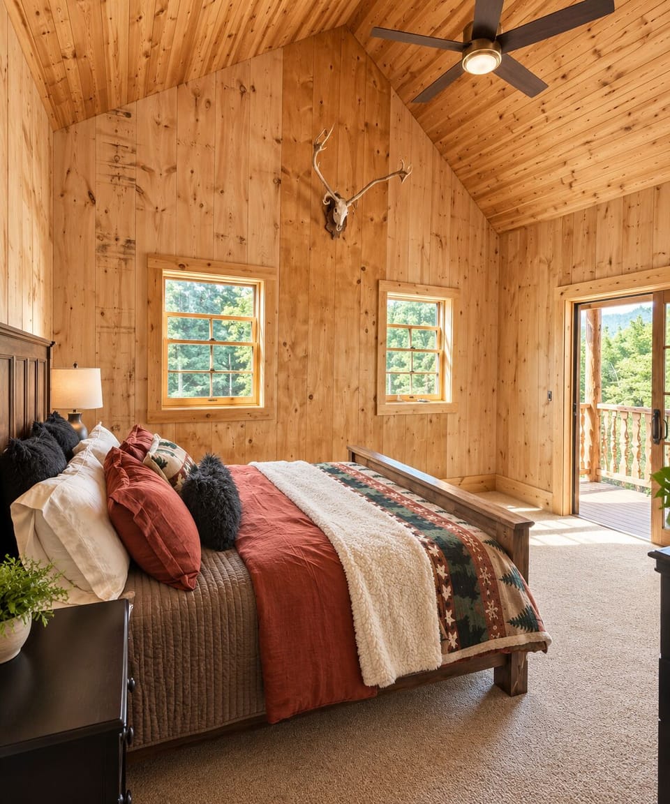 Timber suite with Mountain Views
