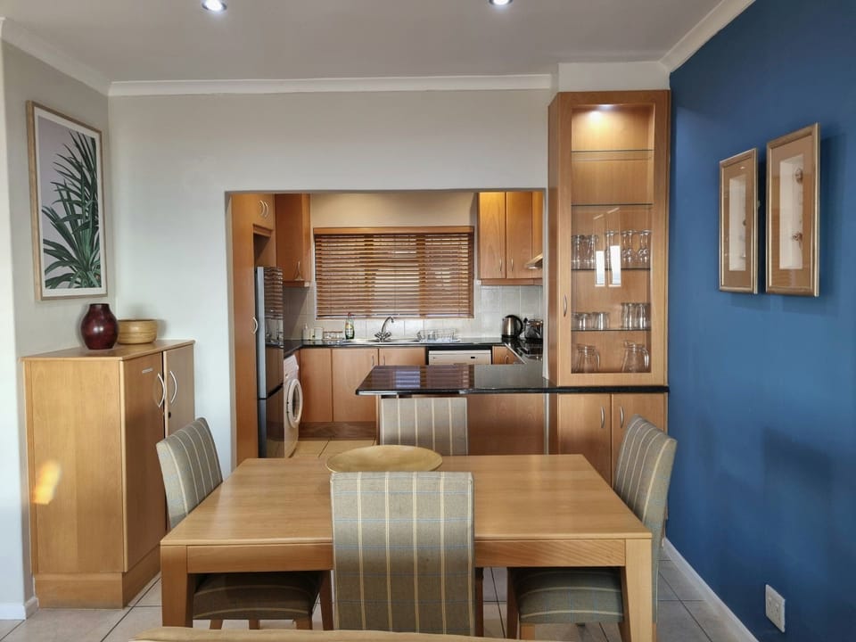 Dining table and kitchen 