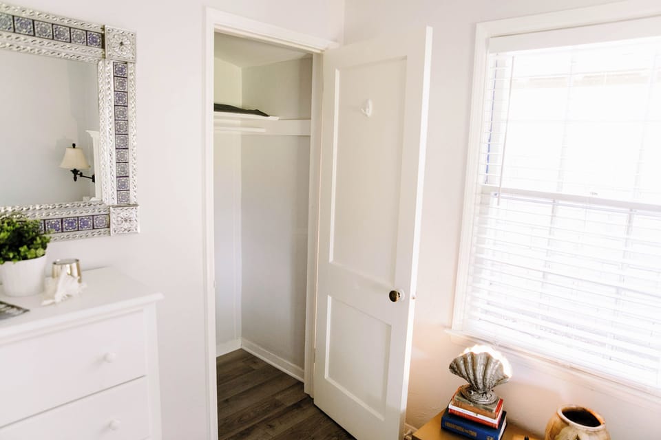 Closet in Main House 2nd bedroom