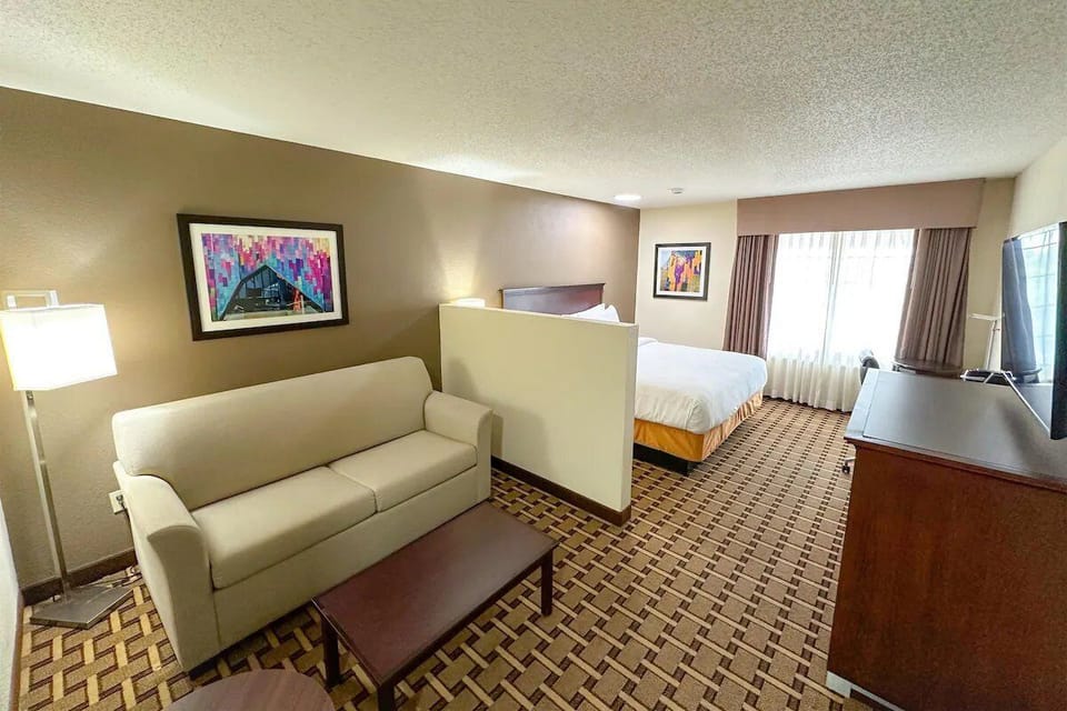 Bedroom. Interior and views may vary based on location and availability.