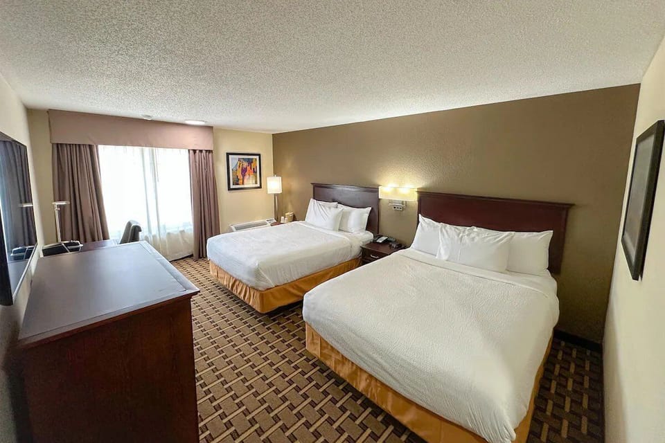 Bedroom. Interior and views may vary based on location and availability.
