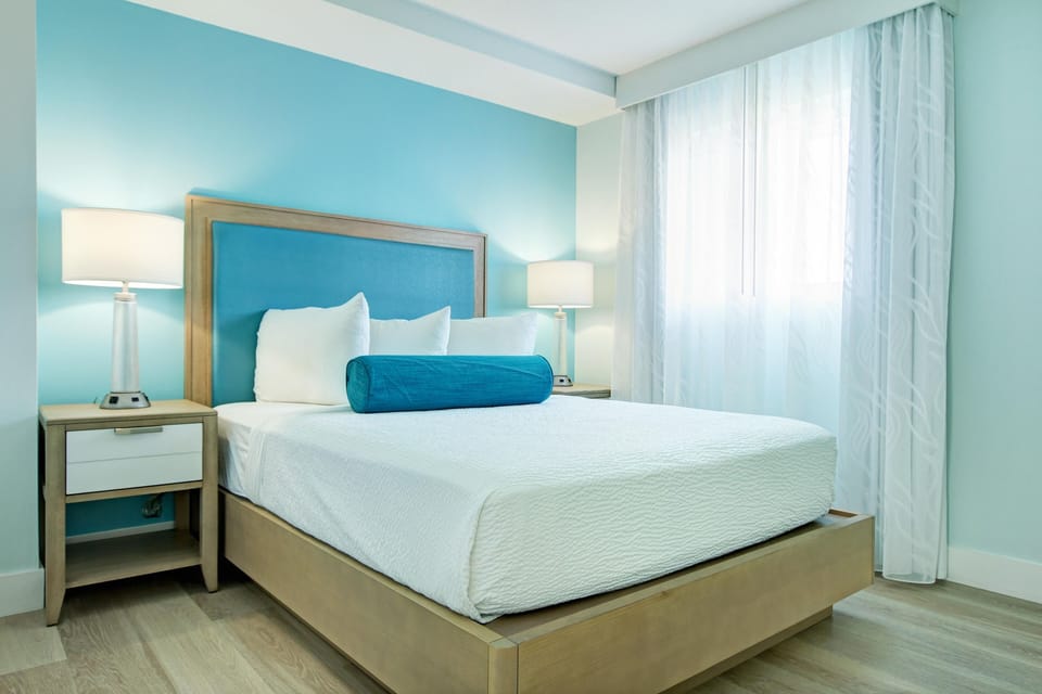 Bedroom. Interior and views may vary based on location and availability.