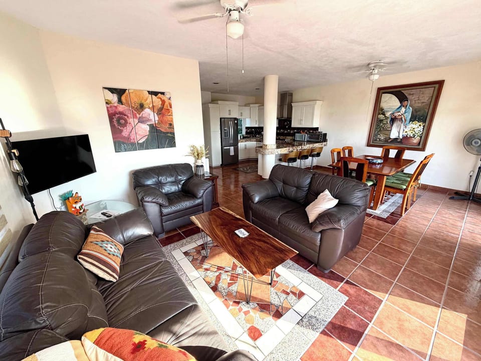 Main house living room.