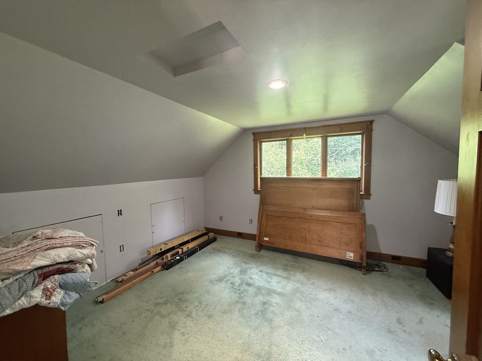 Second floor bedroom (being remodeled) will be queen bedroom.