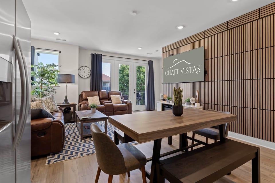 Open Concept Living Room and Kitchen