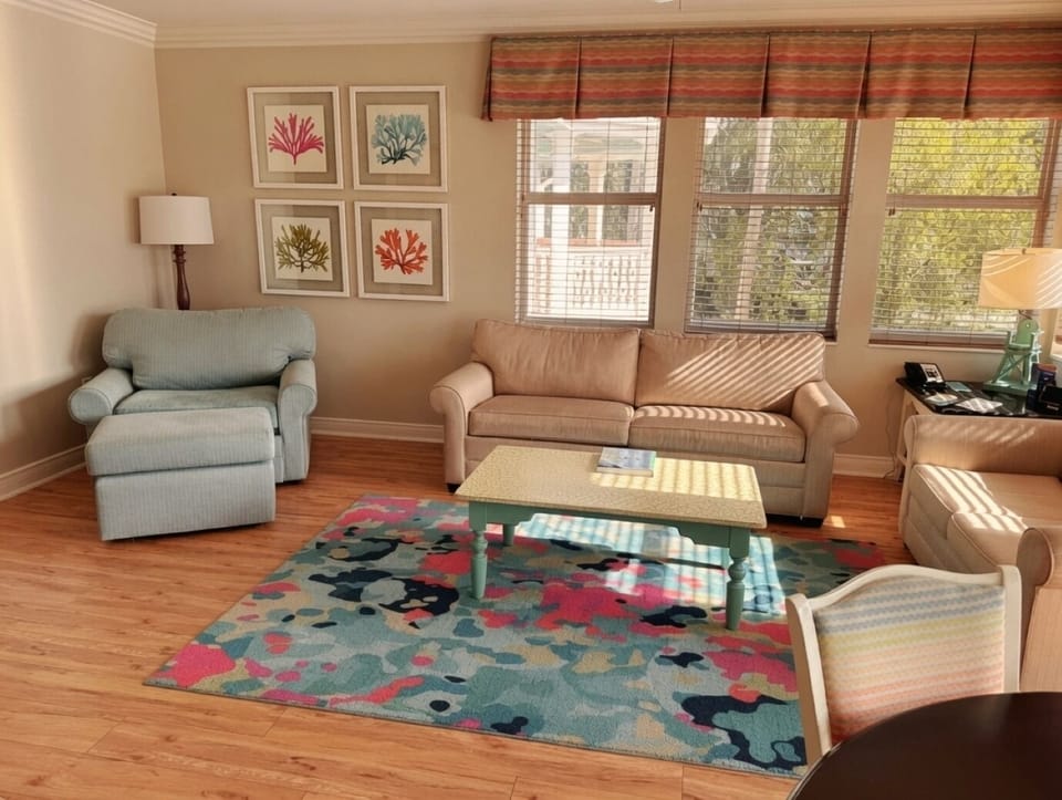 1 Bedroom Villa • Living Room