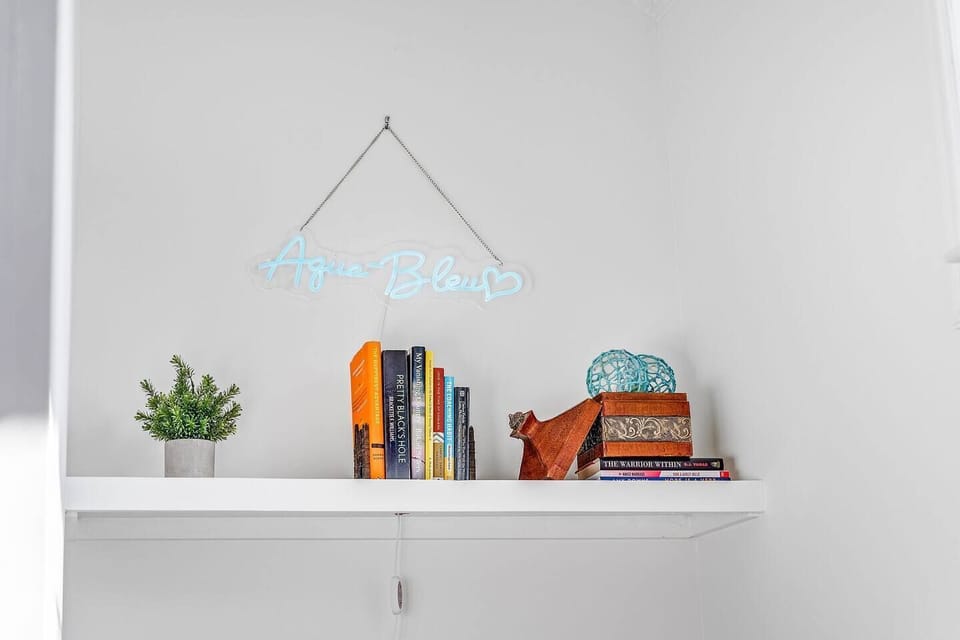The Chrysalis at Aqua-Bleu. Enjoy your quiet time.