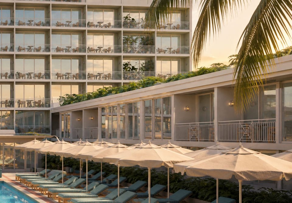 Pool deck