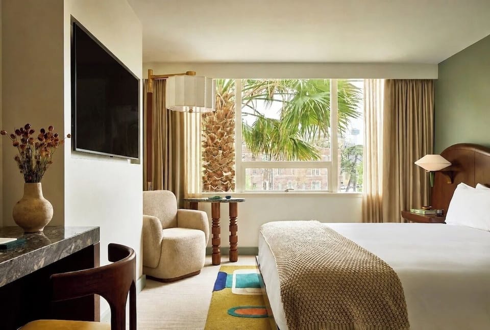 Bedroom. Interior and views may vary based on location and availability.