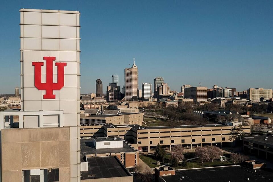 In town for a graduation or university event? IU is across the river from the house, 5 min drive!