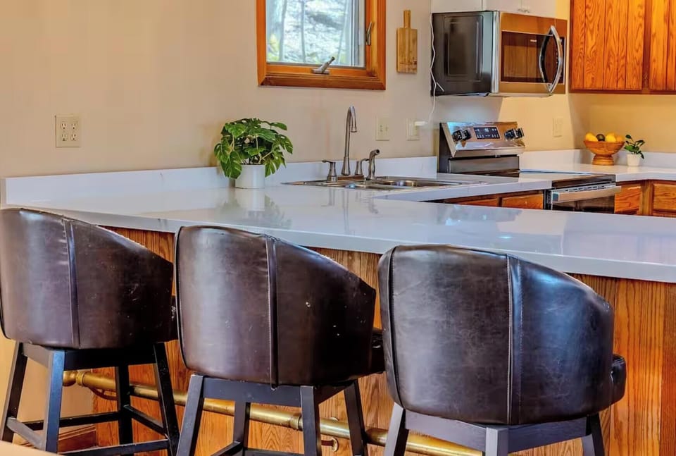 Open Kitchen with everything you need to prepare and host a meal