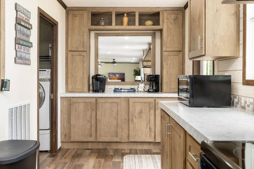 Modern appliances and stylish decor create perfect space for culinary creations!