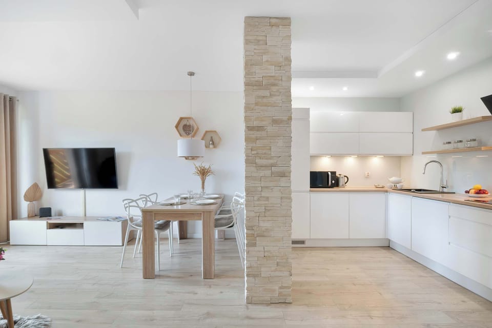 The elegant living room perfect for both relaxation and entertainment.