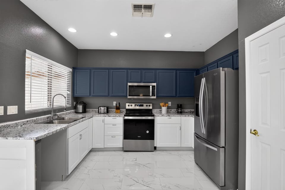 Indoors, Kitchen, Floor, Appliance, Refrigerator