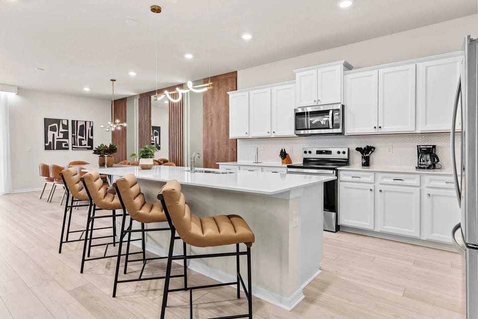 Fully equipped kitchen