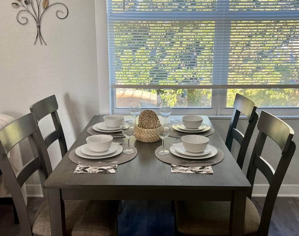 The dinner table