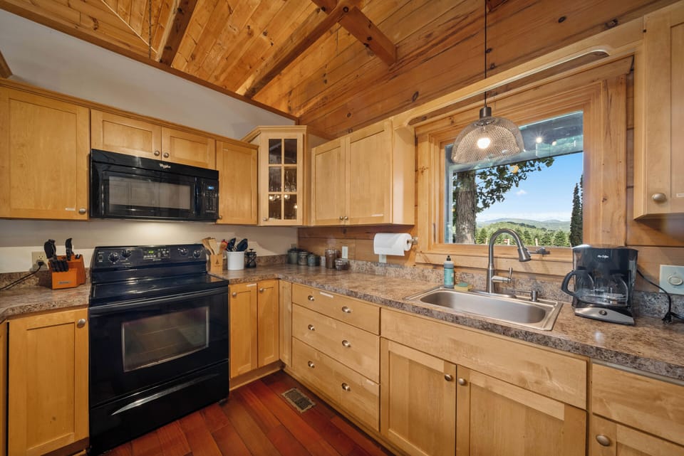 Take in the View from the Kitchen Picture Window