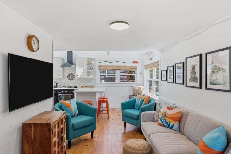 Enter into living room