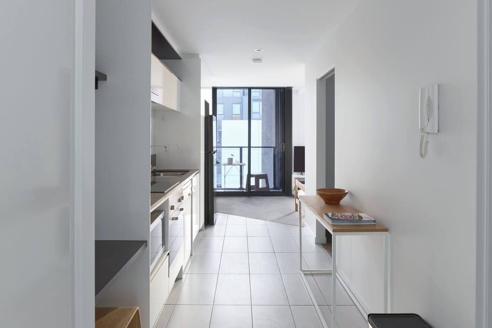 Start your day with a Nespresso coffee, store leftovers from local eats or cook up a feast in this modern kitchen. 

