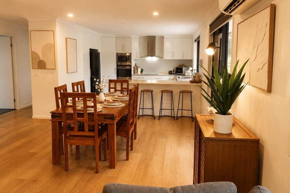 Comfortable dining setting perfect for shared meals