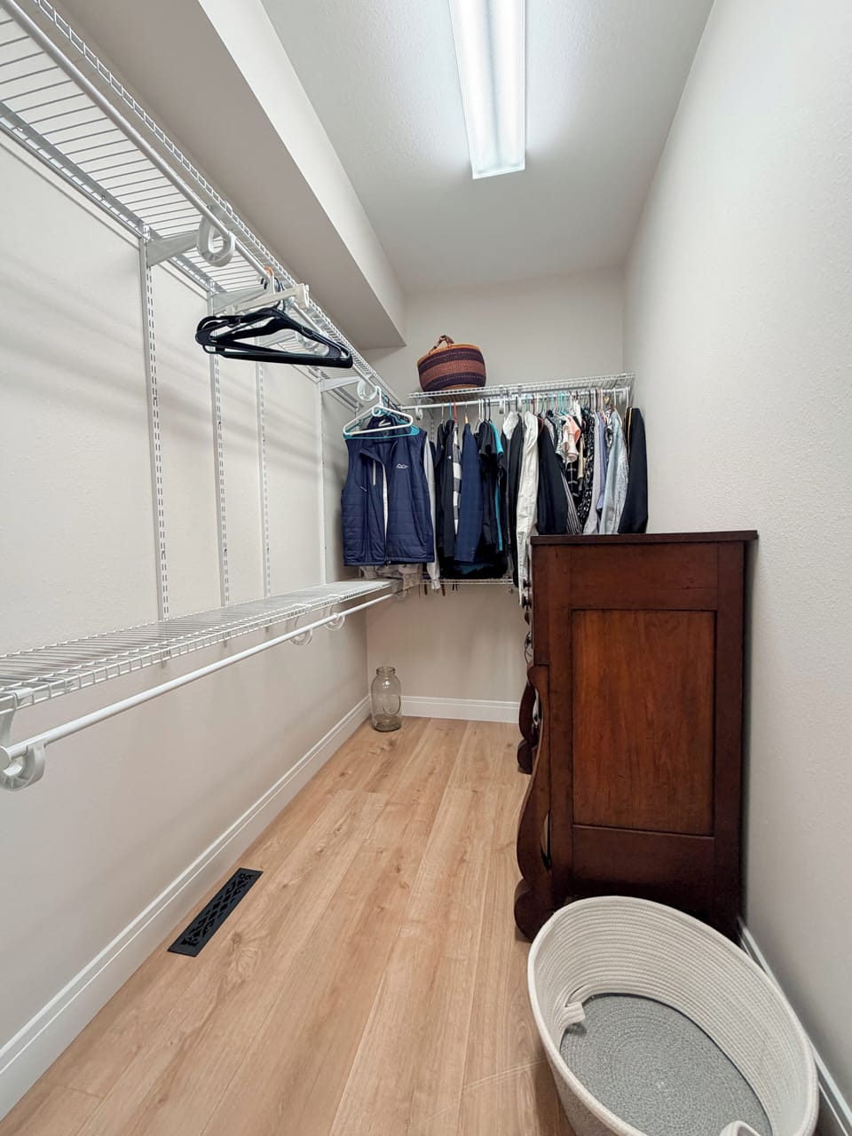 Bedroom 3, spacious walk-in closet with plenty of room for storage.