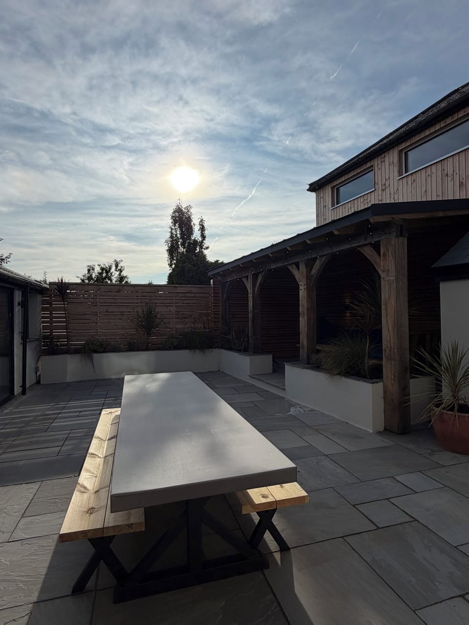 Outdoor dining