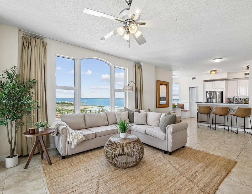 Living Area - Sectional Sofa