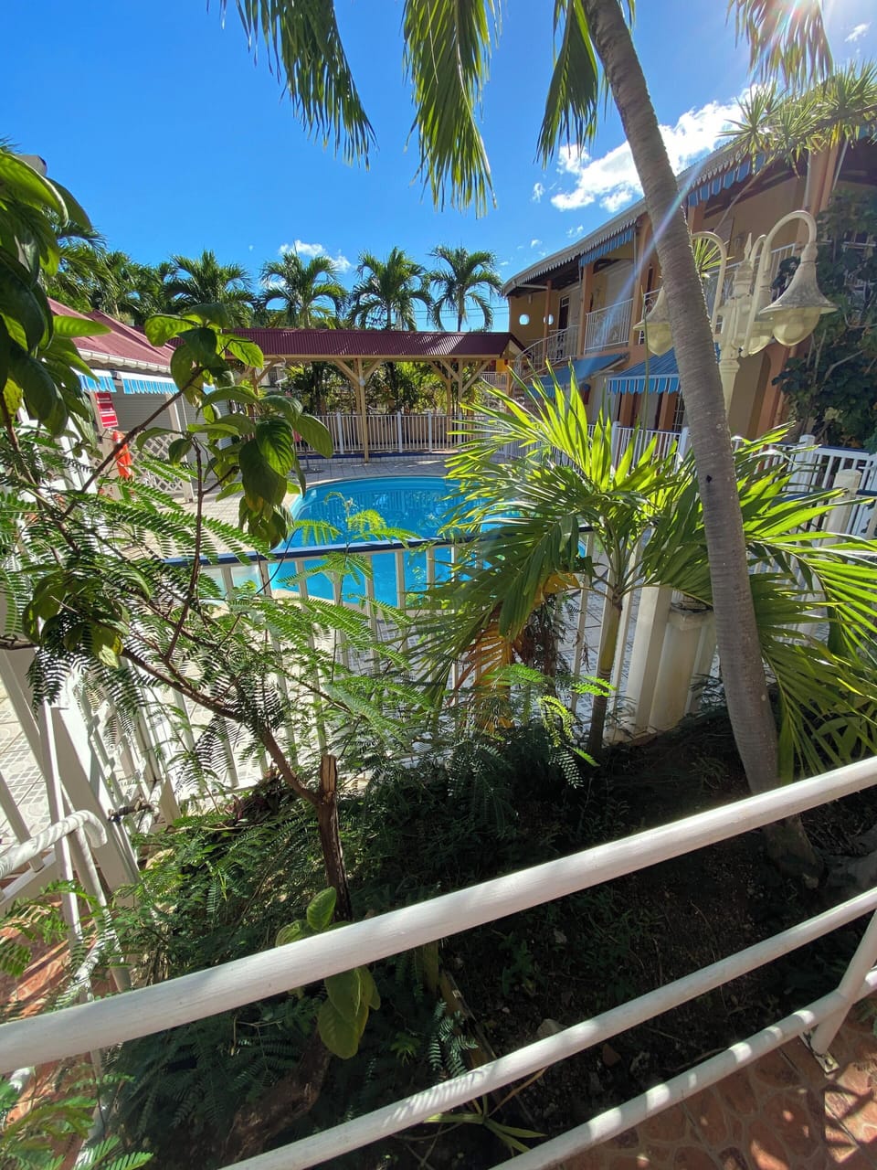 Swimming pool view