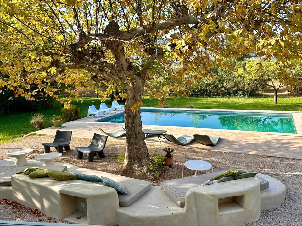 Swimming pool view
