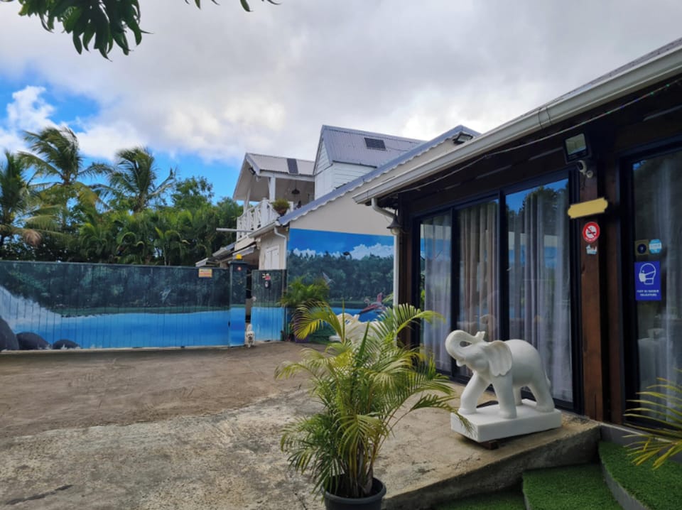 Swimming pool view