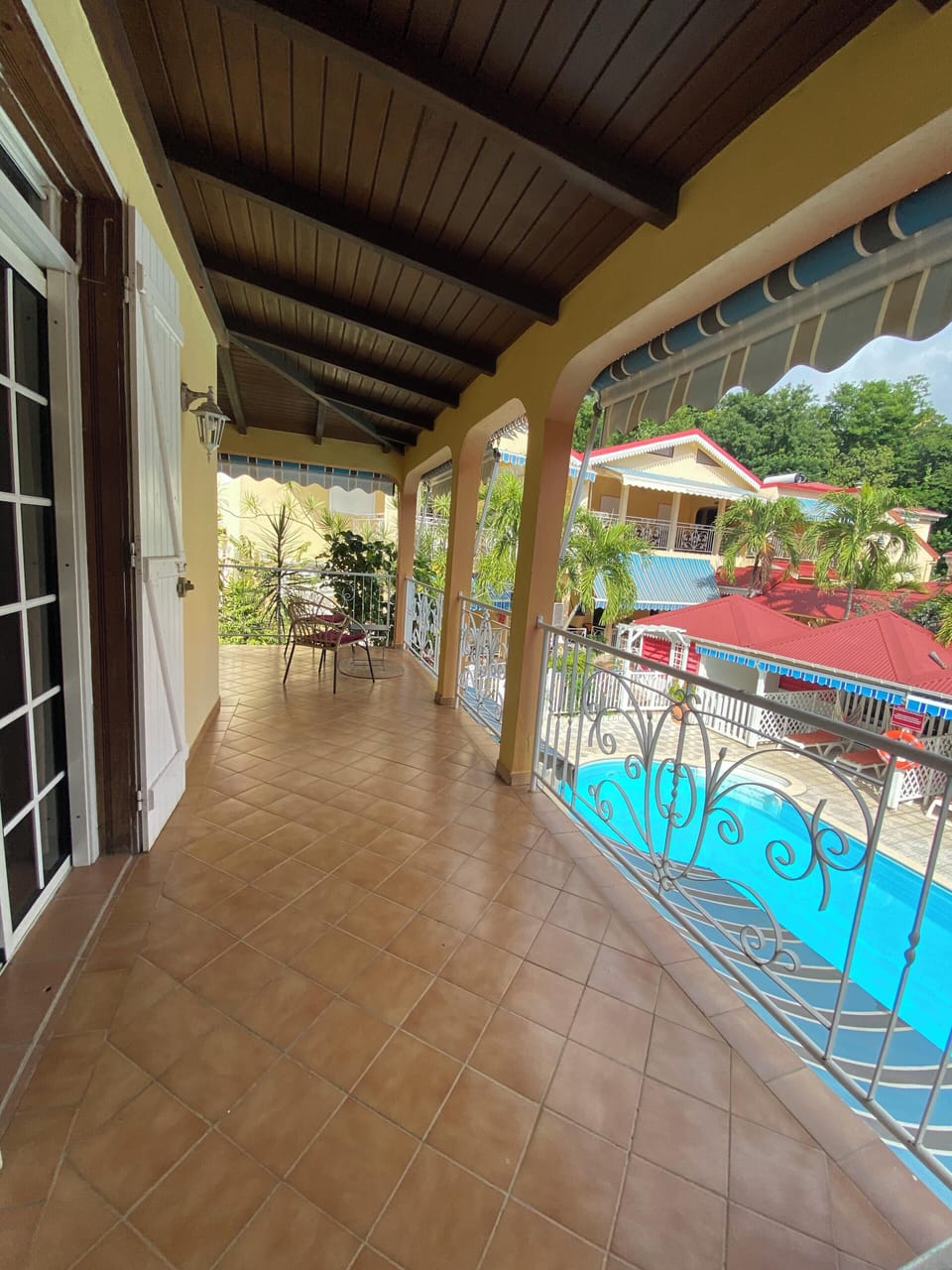 Swimming pool view