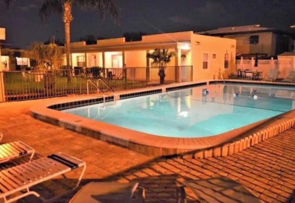 Pool at Night