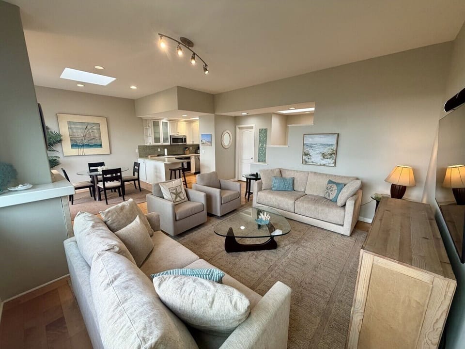 An open living, dining, and kitchen space made for real cooking and gathering.