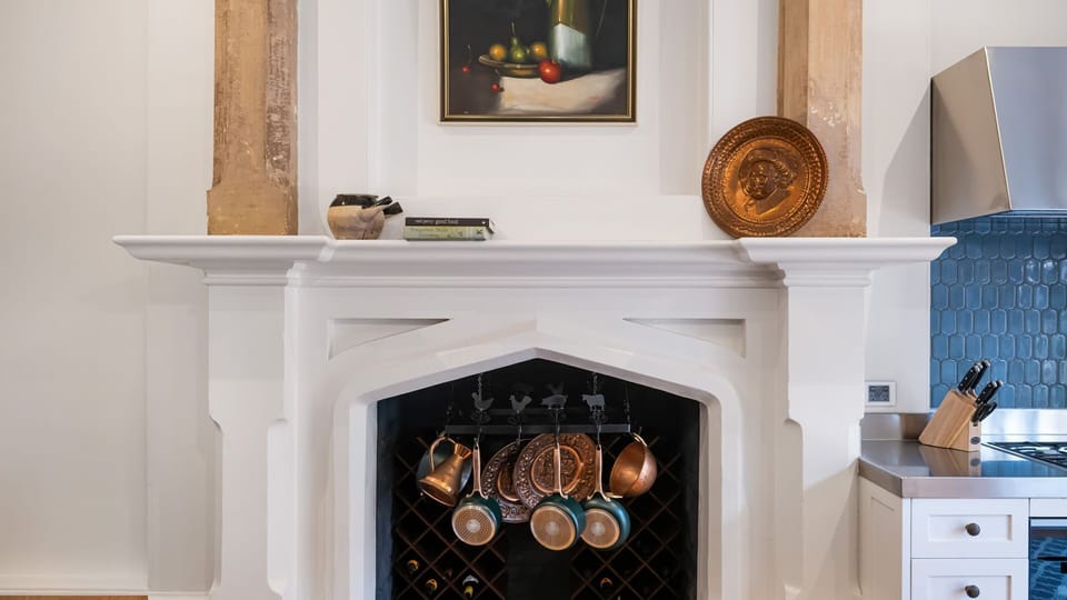 Kitchen Fireplace Detail