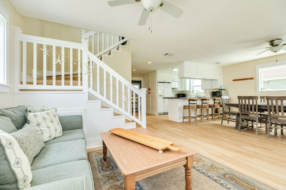 Open layout makes spending time together a breeze!