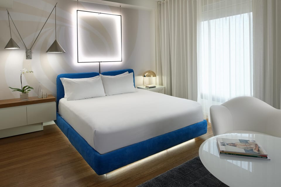 Bedroom. Interior and views may vary based on location and availability.