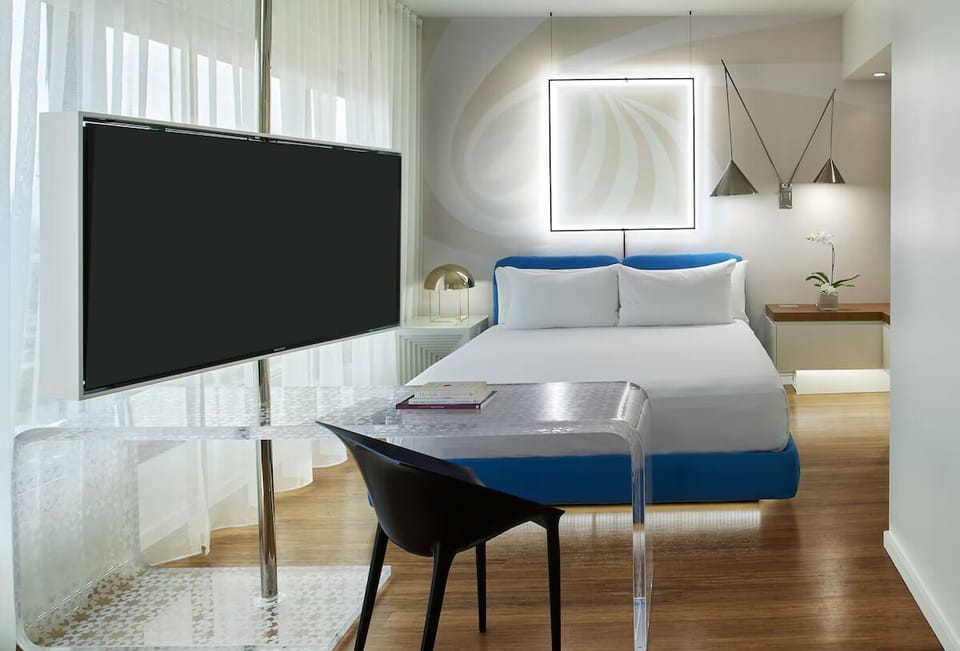 Bedroom. Interior and views may vary based on location and availability.