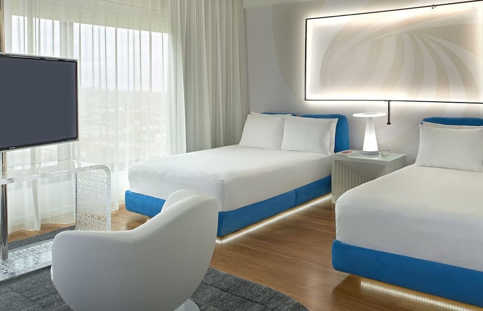 Bedroom. Interior and views may vary based on location and availability.