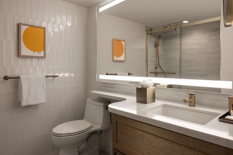 Bathroom. Interior and views may vary based on location and availability.