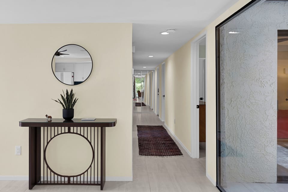 Entry and hall