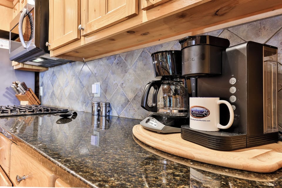 Coffee tastes better with a mountain view