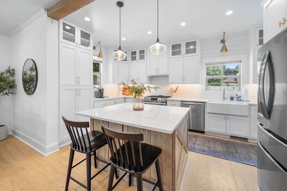 A fully equipped kitchen ready for home-cooked meals and vacation memories