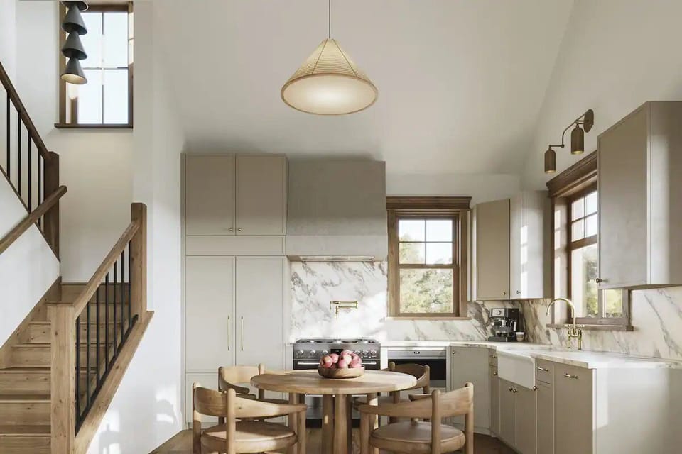 Kitchen. Interior and views may vary based on location and availability.