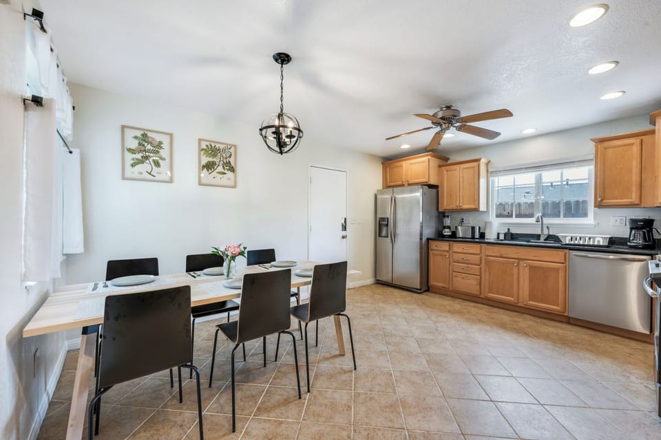 Welcoming dining and kitchen space designed for comfortable meals and gatherings
