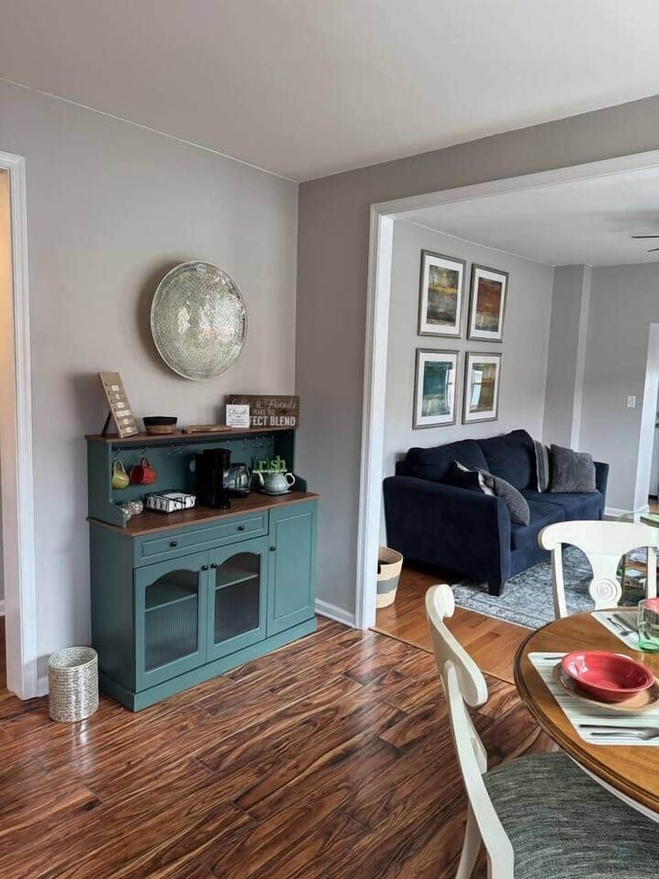 Second view of Coffee Bar which is next to Living Room.