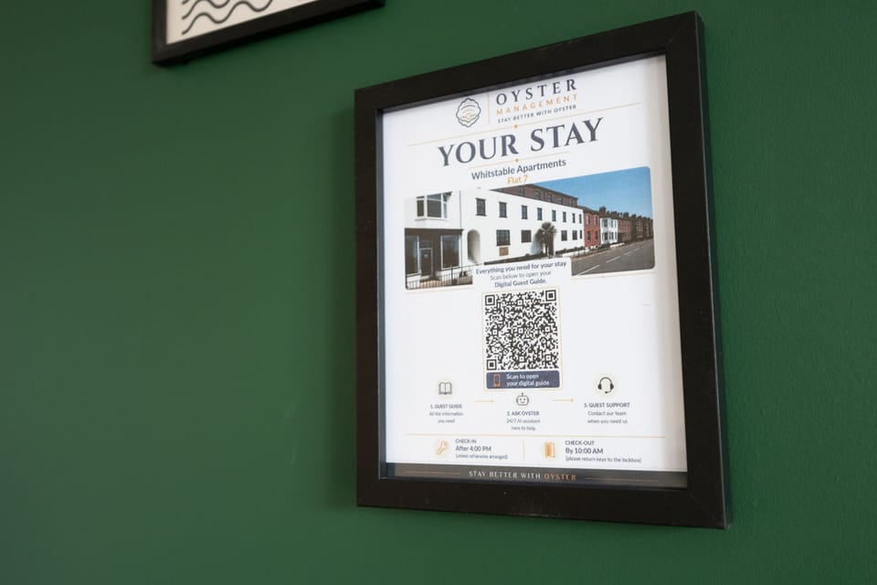 "Your Stay" guest information frame with property details