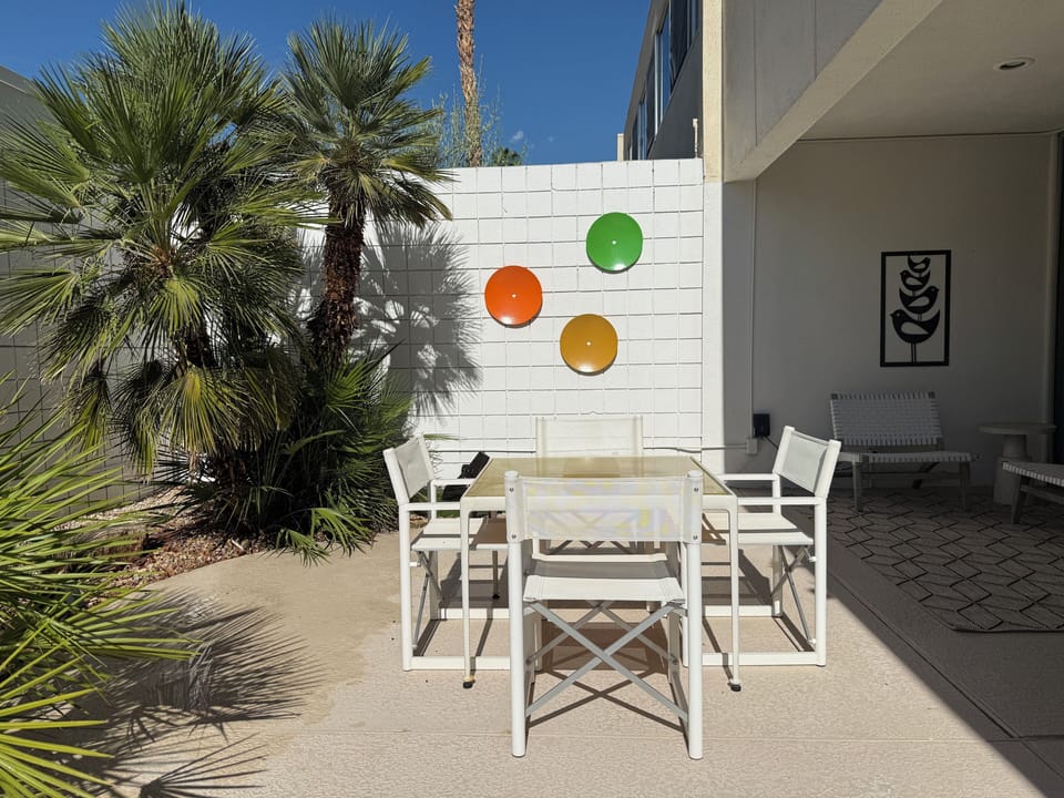 Private courtyard