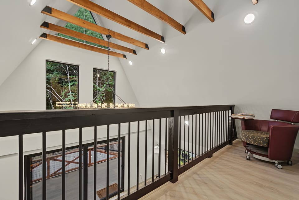 Safety and peace of mind - Railings are secured and sturdy!