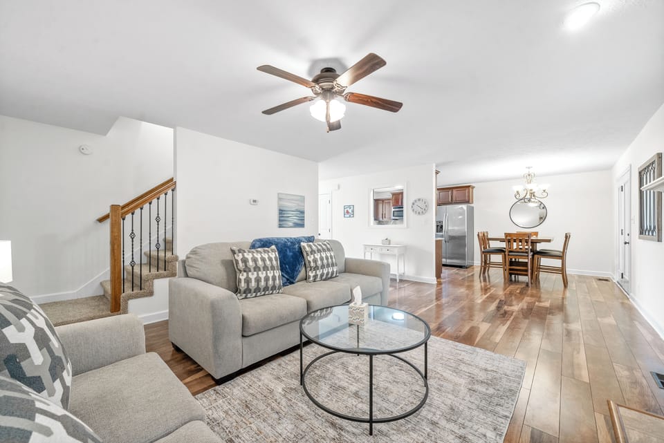 Living Room | Dining Room | Upstairs Access