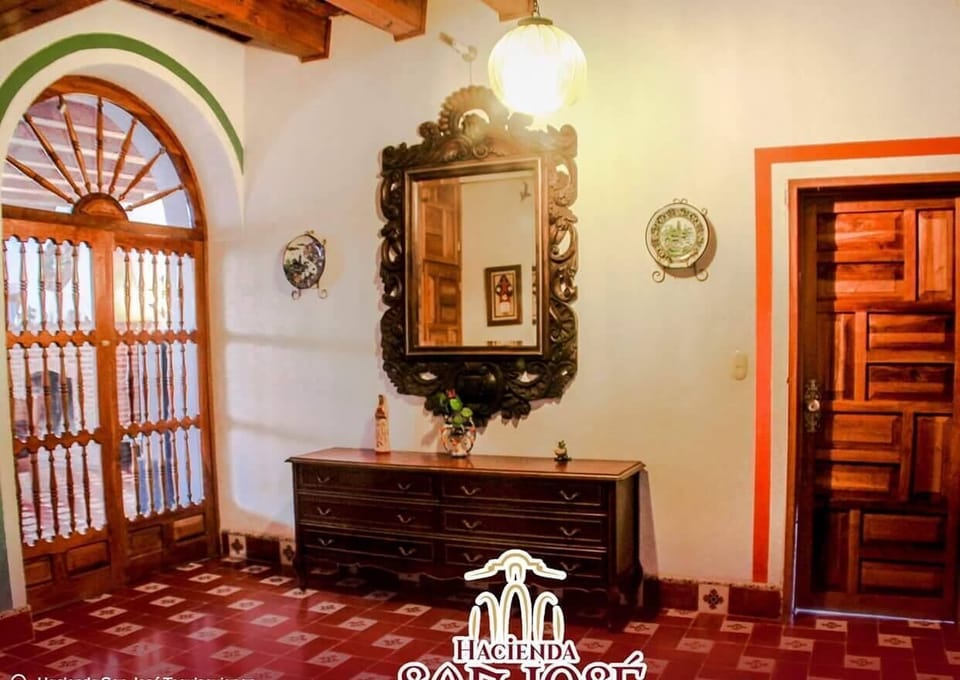 Areas comunes dentro de la Hacienda